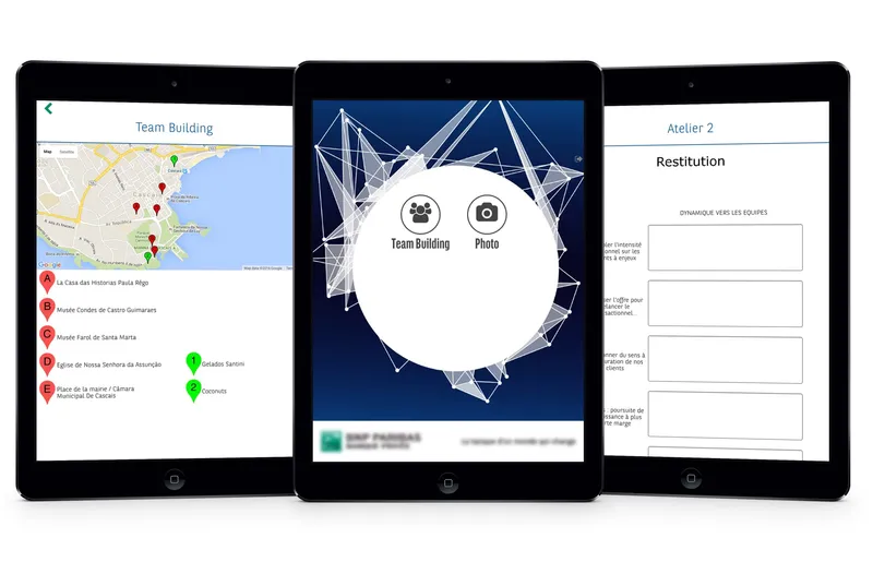 BNP Paribas — Parcours interactif